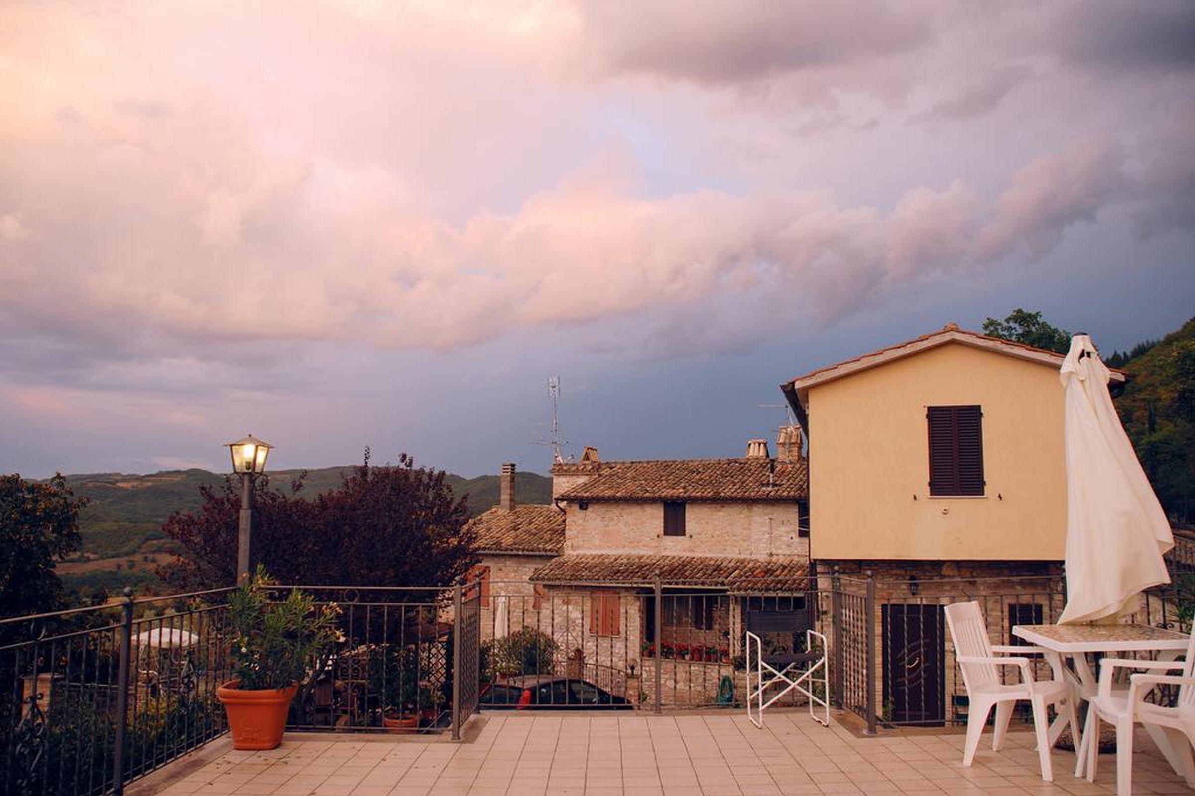 B&B La Terrazza Del Subasio Assise Extérieur photo